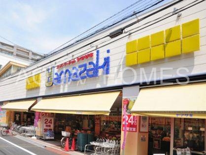 スーパー　スーパーマーケットヤマザキ三筋店（スーパー）まで617m