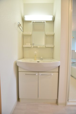 洗面設備　画像は別号室。ご参考にどうぞ