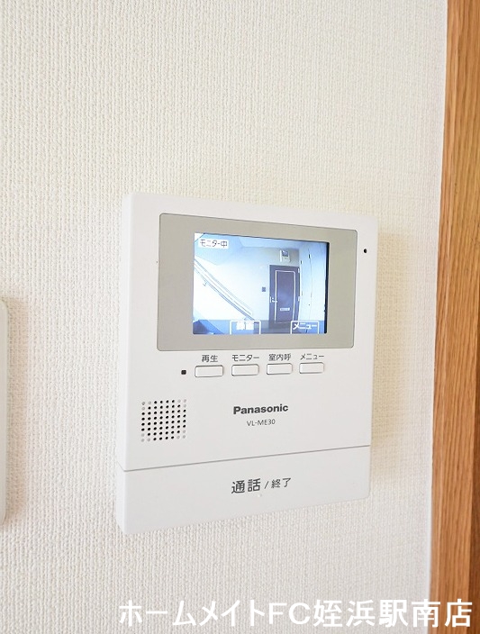 セキュリティ　★モニター付きインターホン★参考写真