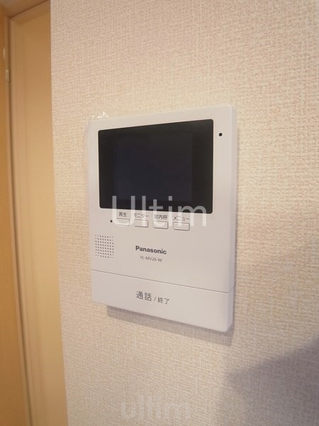 セキュリティ　モニター付きインターホン