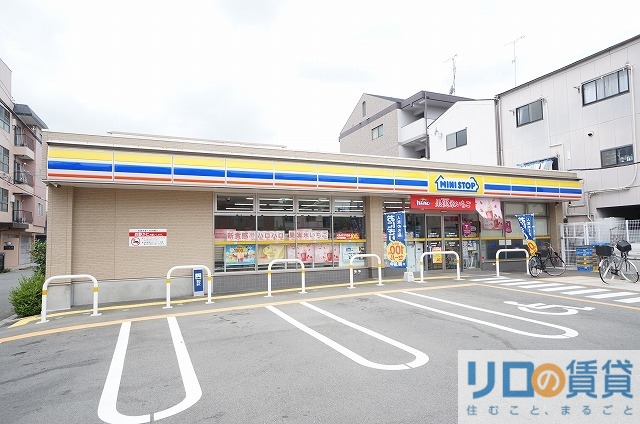コンビニ　ミニストップ東淀川豊里4丁目店（コンビニ）まで315m