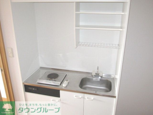 キッチン　★電気コンロ１口付ミニキッチンです★