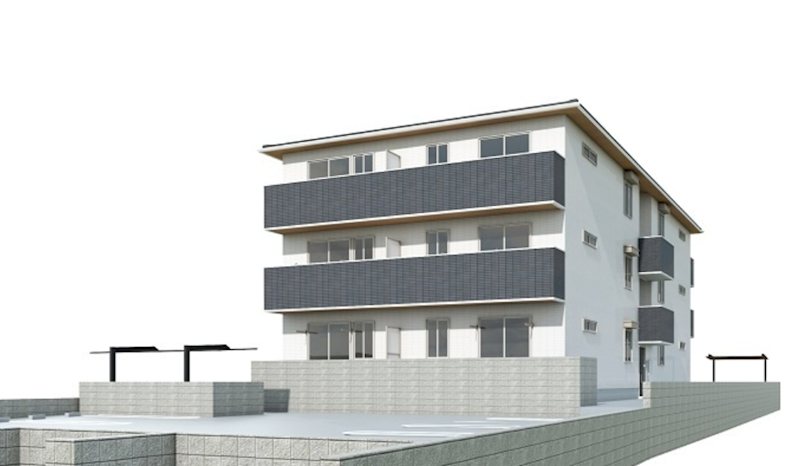 建物外観　※外観パース