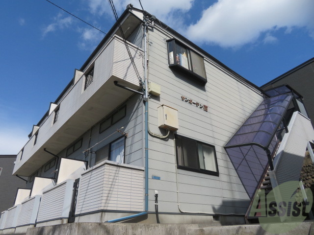 建物外観　仙台市青葉区旭ヶ丘２丁目「サンガーデン花」