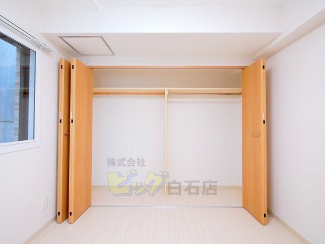 収納　広々クローゼット完備しています♪