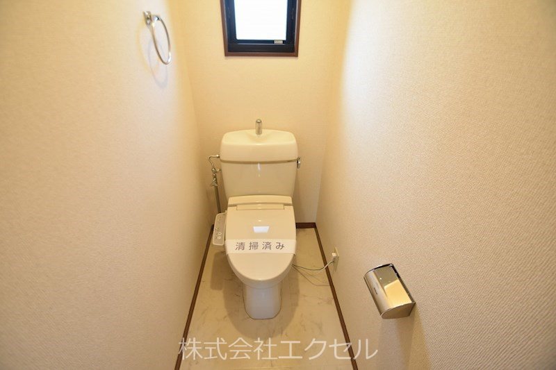 トイレ　温水洗浄便座の綺麗なトイレ♪