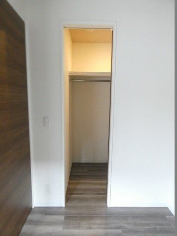 収納　ウォークインクローゼットです。