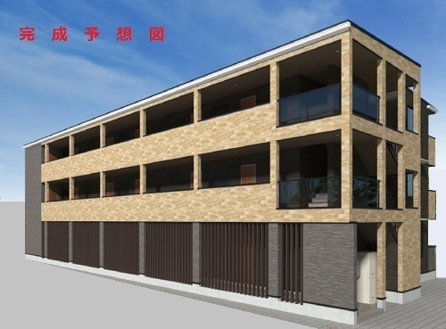 建物外観　宅配ボックス・オートロック付きでセキュリティ安心♪