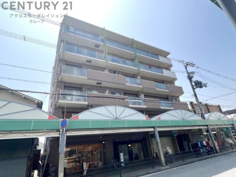 建物外観　エレベーター付きで高層階も楽々♪
