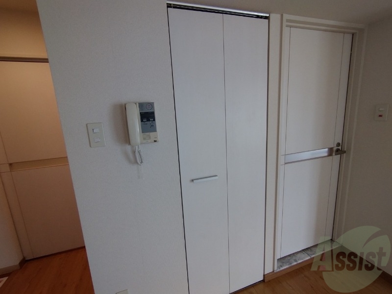 収納　クローゼットです。部屋がすっきり片付きます。