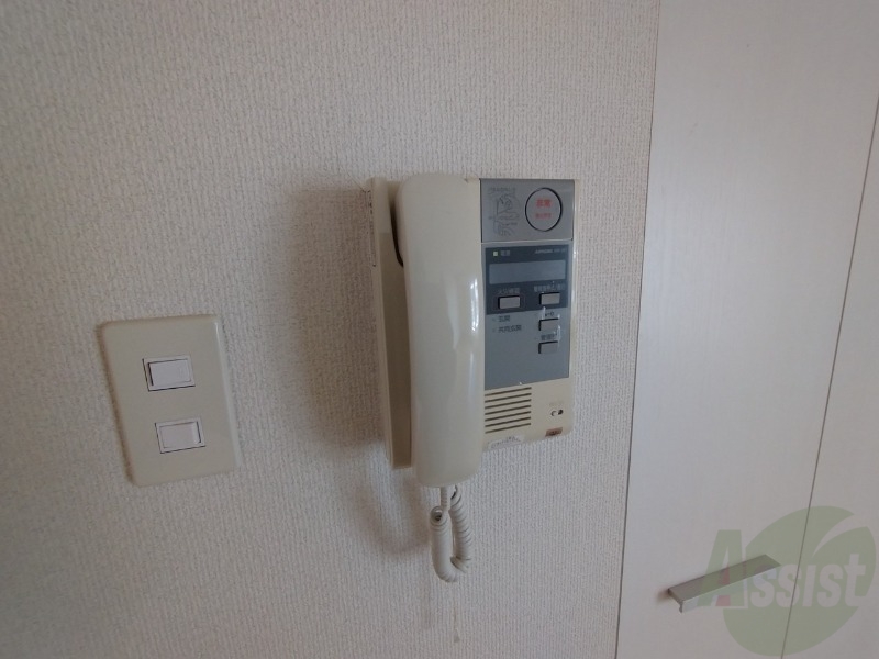 その他設備　インターホンは通話ができるので急な訪問があっても安心です。