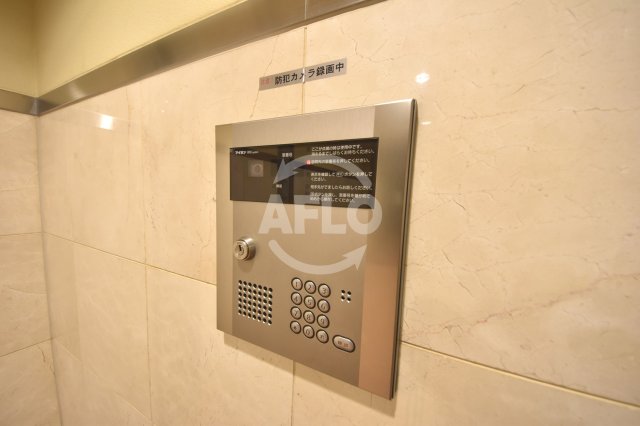 セキュリティ　プレミュール阿波座　テレビ付きモニターホン