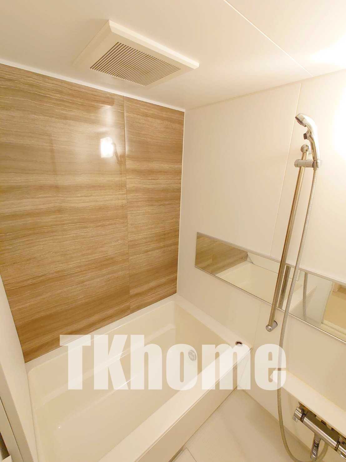 バス・シャワールーム　追い焚きあり。実際のお部屋の画像です。