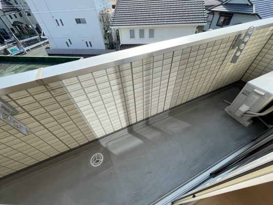 バルコニー　※別部屋の写真です