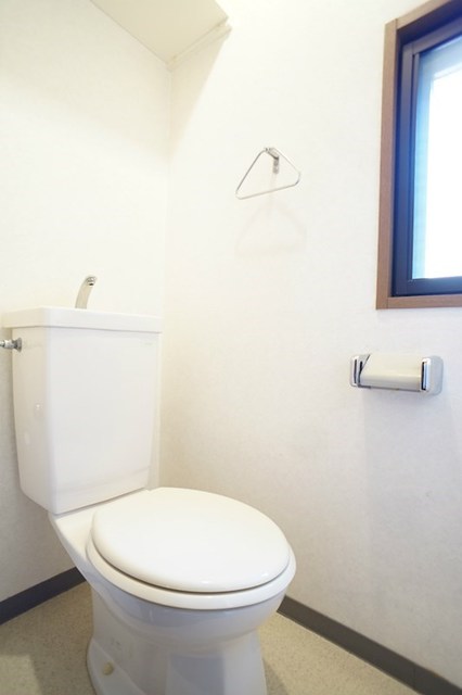 トイレ　参考写真（同建物反転タイプ別部屋のものです）窓はありません。