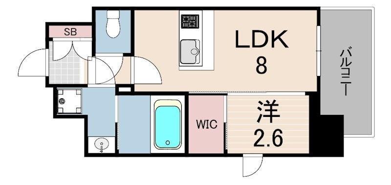 LIVECASA王子公園の間取り写真