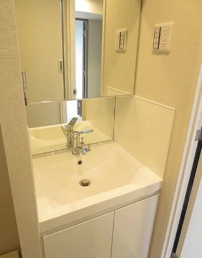 洗面設備　洗面所です