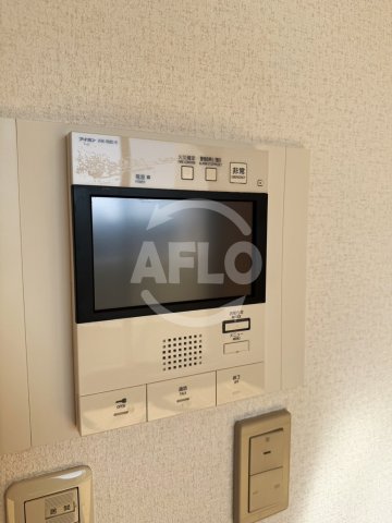 セキュリティ　ヴィストゥール大阪城北　モニター付きインターホン