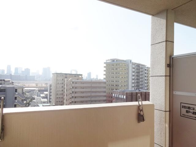 バルコニー　バルコニーからの眺望です。
