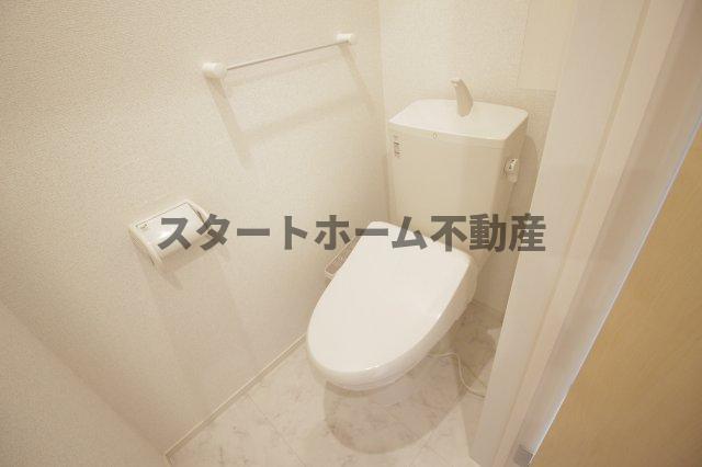 トイレ　ゆったりとした空間のトイレです