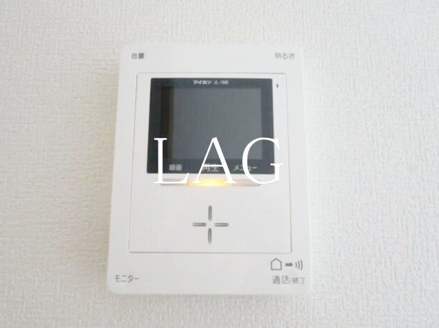セキュリティ　モニター付インターホンです。
