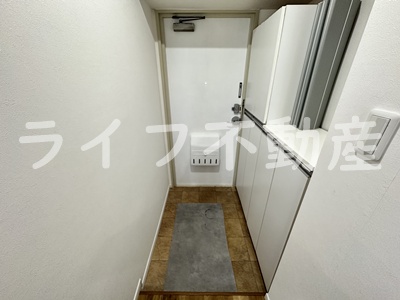 玄関　シンプルで使いやすい玄関です