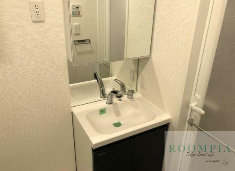 洗面設備　同タイプの別部屋です。
