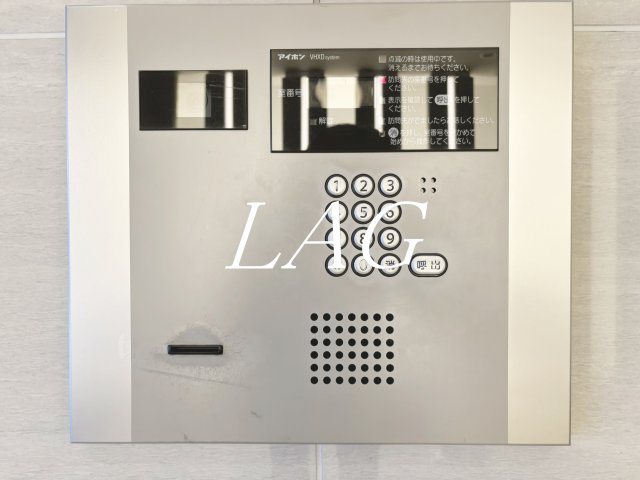 セキュリティ　オートロックです。