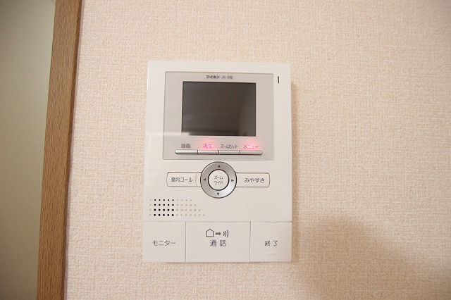 セキュリティ　同物件別号室の写真です。