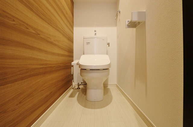 トイレ　清潔感のあるトイレですね