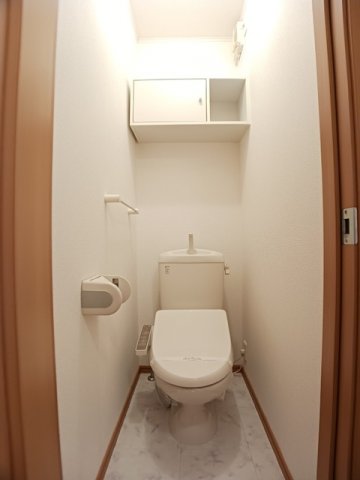 トイレ　ゆったりとした空間のトイレです