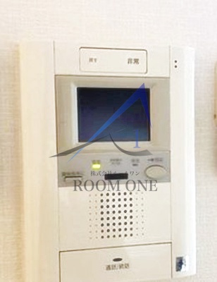 セキュリティ　モニター付きインターホンです。