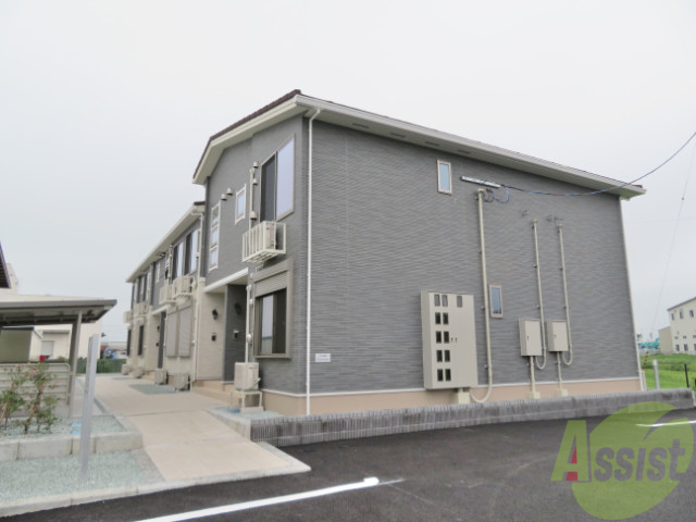 建物外観　岩沼市下野郷字北谷地１５２（リヴァープレッソ）