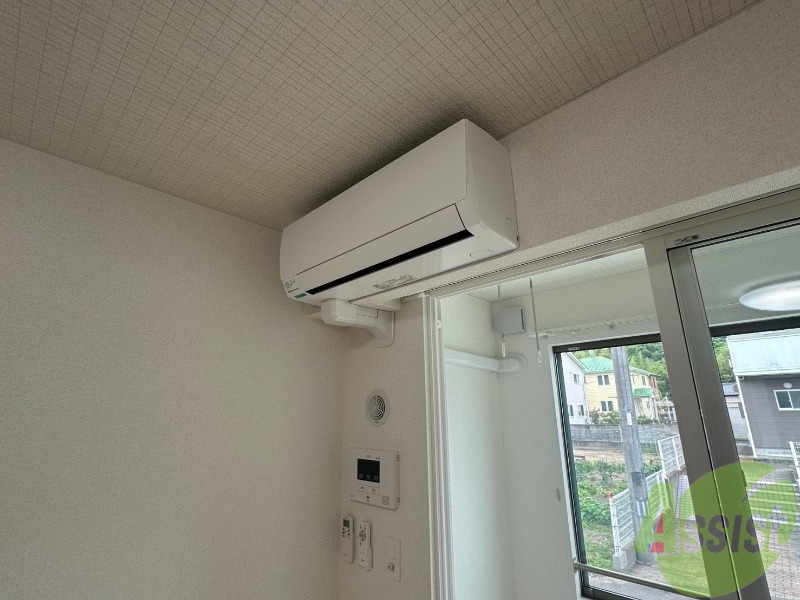 その他設備　エアコンが設置済みです。入居後すぐに使用できます。