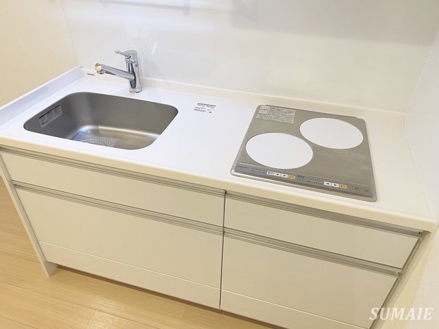 キッチン　お手入れ簡単なIHコンロ☆