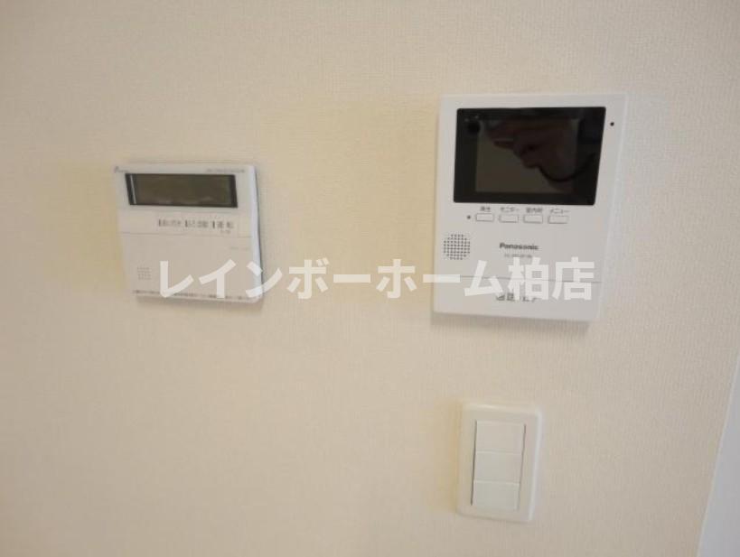 セキュリティ　モニタ付インターホンです