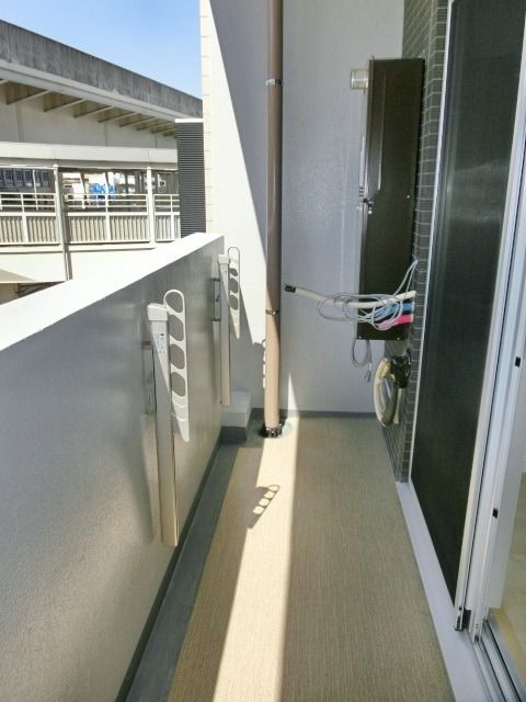 バルコニー　日当たり良好バルコニー