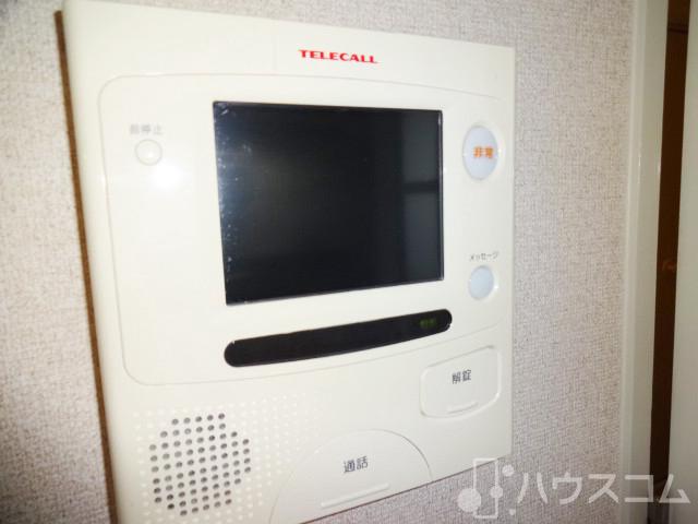 セキュリティ　モニター付きインターホン☆防犯対策もしっかりしています！