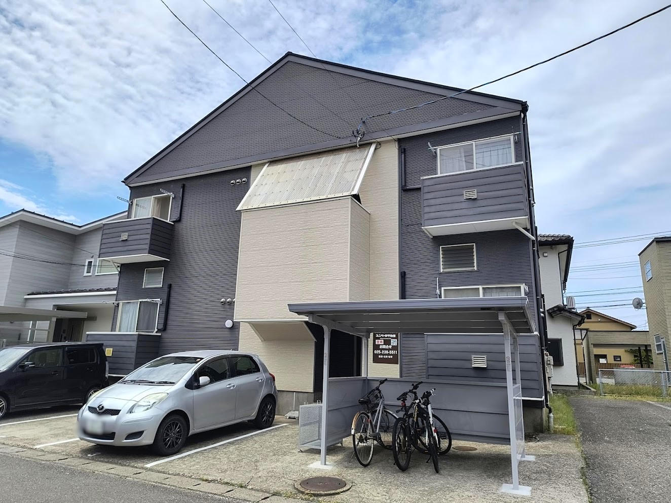 建物外観　敷地内駐車場・駐輪場・ゴミステーションあり☆