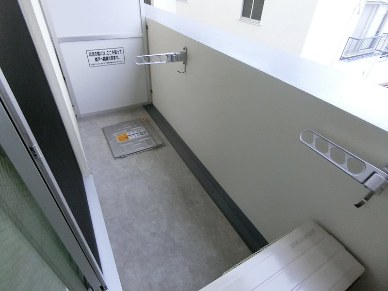 バルコニー　別号室の参考写真です。