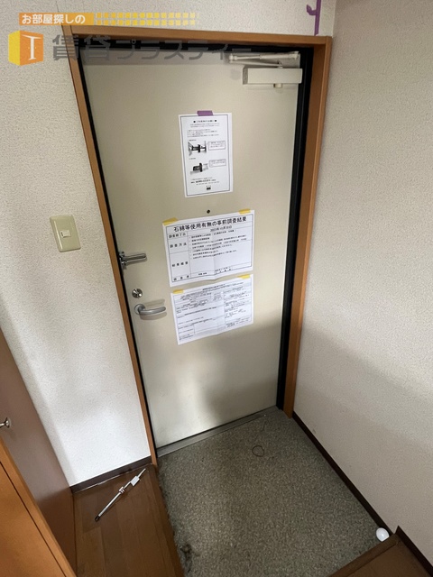 玄関　シューズボックス付きの玄関