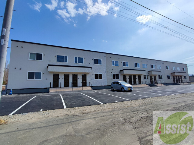 建物外観　札幌市北区新川西四条「ＡｔｌａｎｔｉｓＳｈｉｎｋａｗａ」