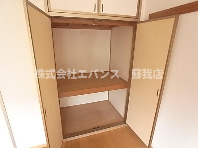 収納　大きなスペースがあり、収納には困りません