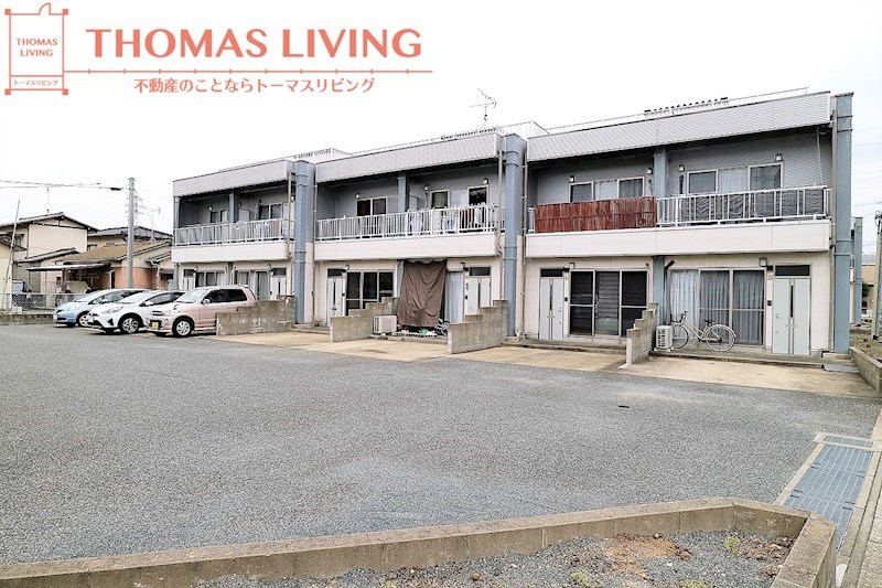 建物外観　粕屋町でのお部屋探しは、トーマスリビング粕屋店へご相談下さい