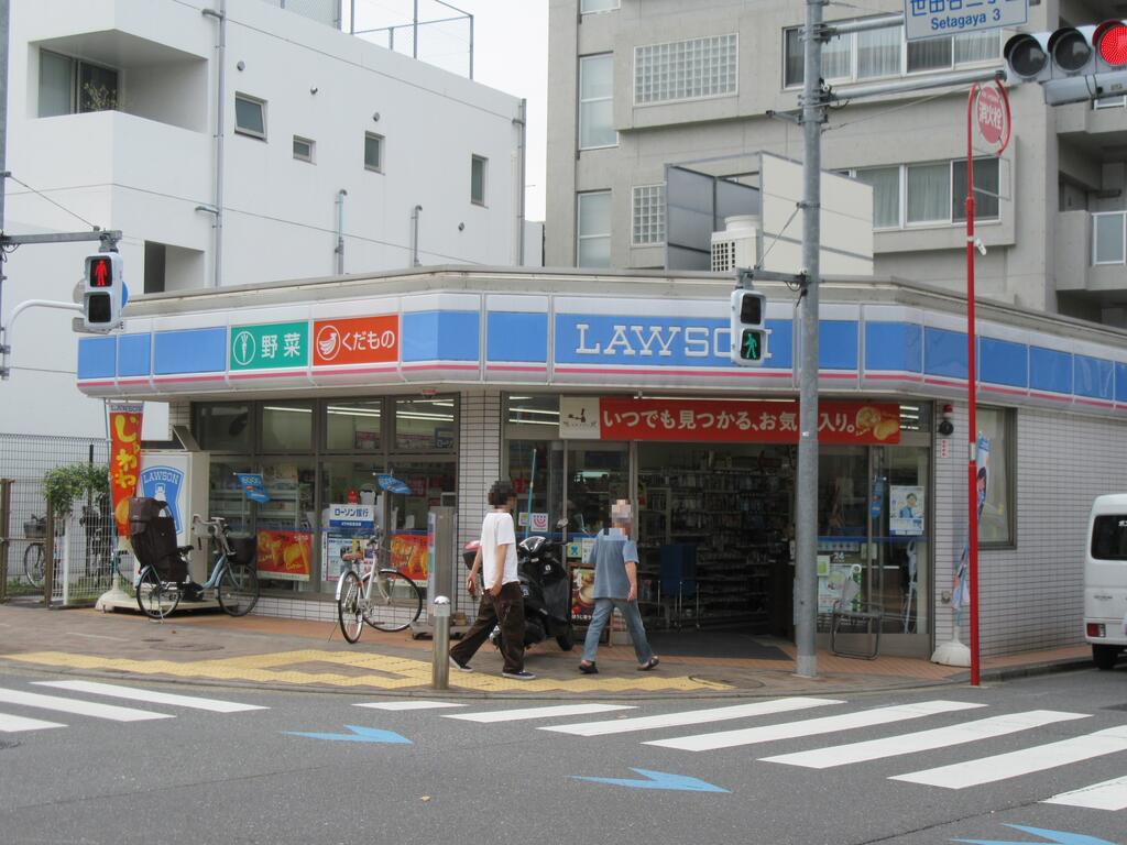 コンビニ　ローソン世田谷駅北店（コンビニ）まで210m