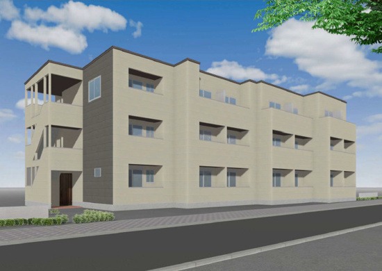 エントランス　建設中のためイメージとなります