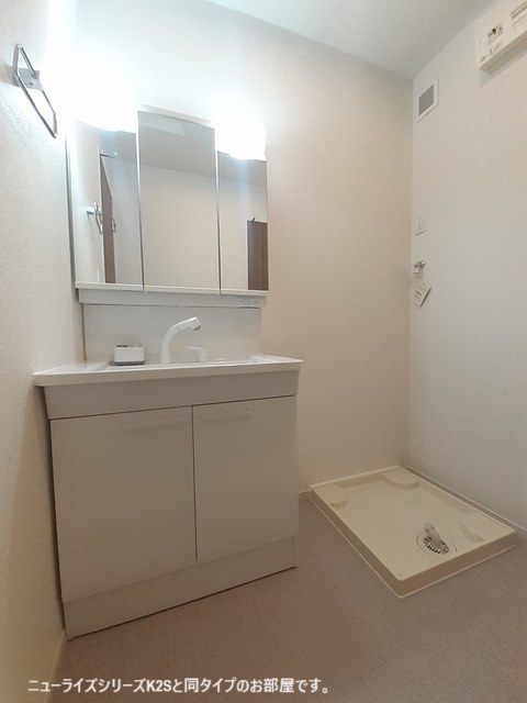 洗面設備　未完成の為イメージ写真です