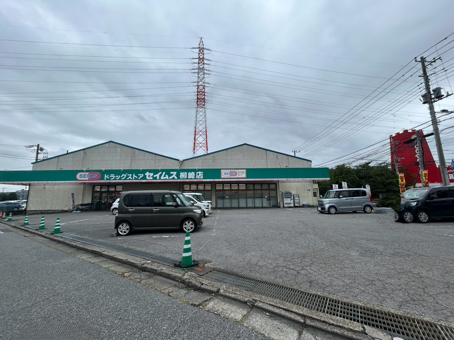 ドラックストア　ドラッグセイムス柳崎店（ドラッグストア）まで224m