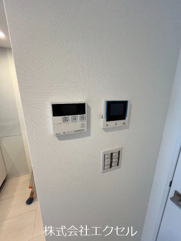 セキュリティ　モニター付きで安心です。