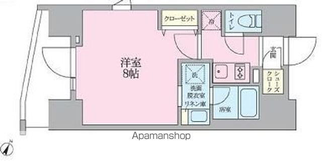 都営三田線 本蓮沼駅 徒歩3分 14階建 築3年の間取り写真
